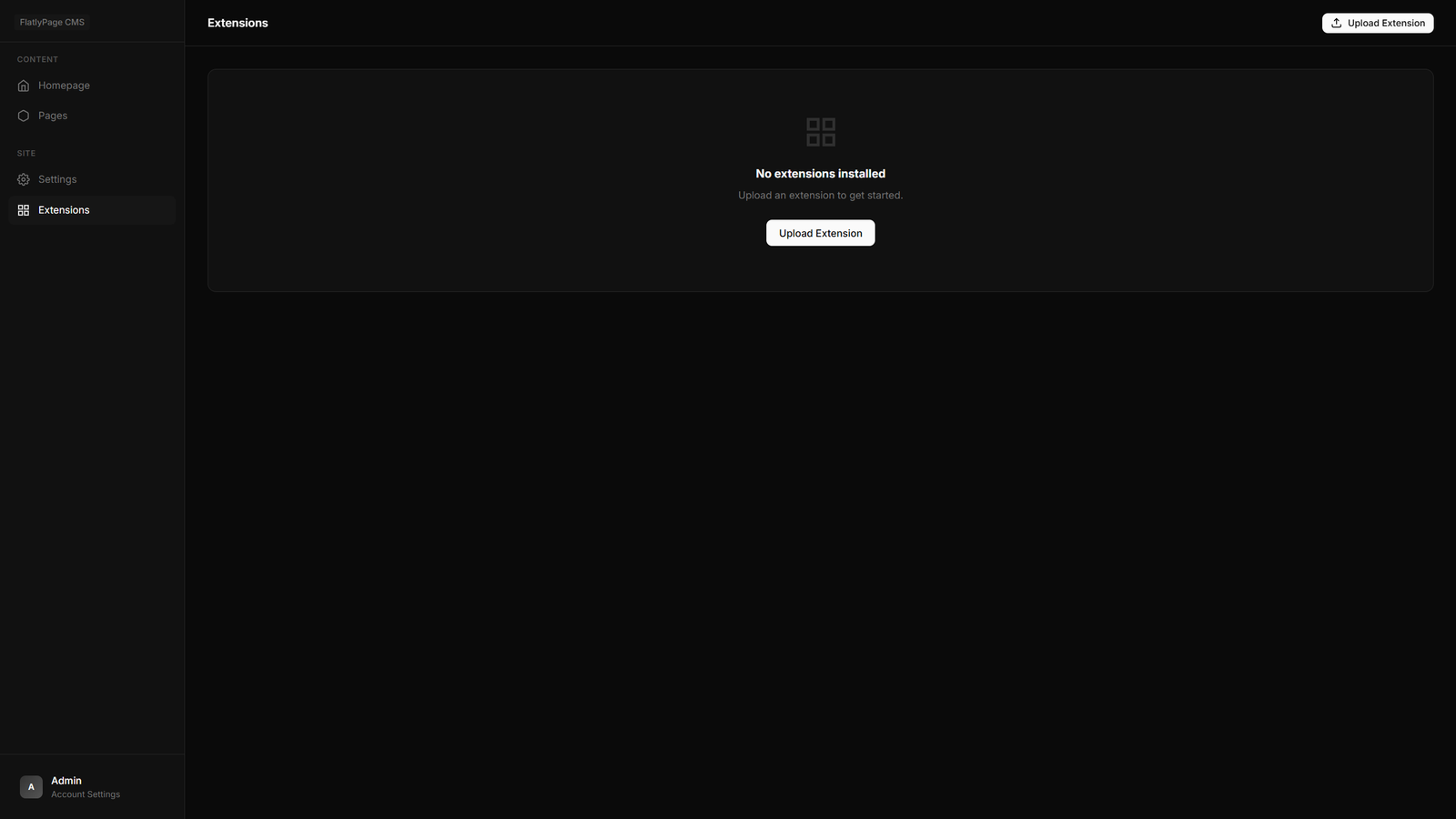 FlatlyPage CMS Extensions
